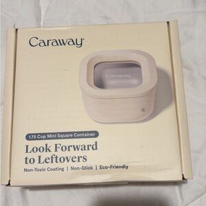 Caraway Cream Mini Square Container